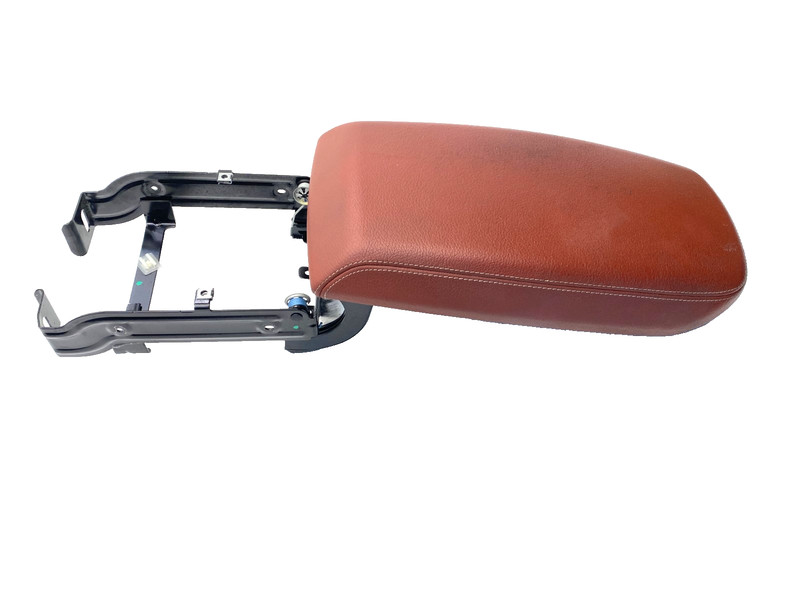 13 14 BMW X3 F25 XDRIVE35I CENTER CONSOLE ARM REST LID NEVADA RED OEM A0.63