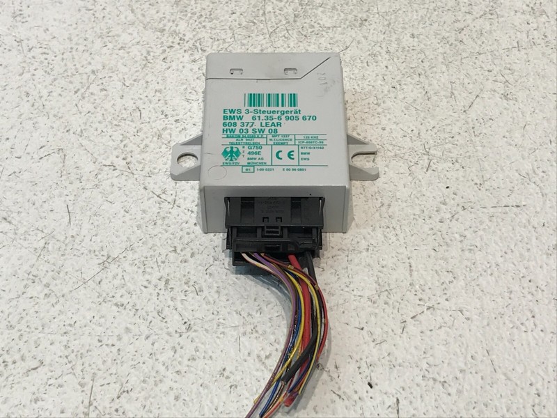 2001 BMW 740iL Anti Theft Locking Immobilizer Control Module Unit Computer OEM