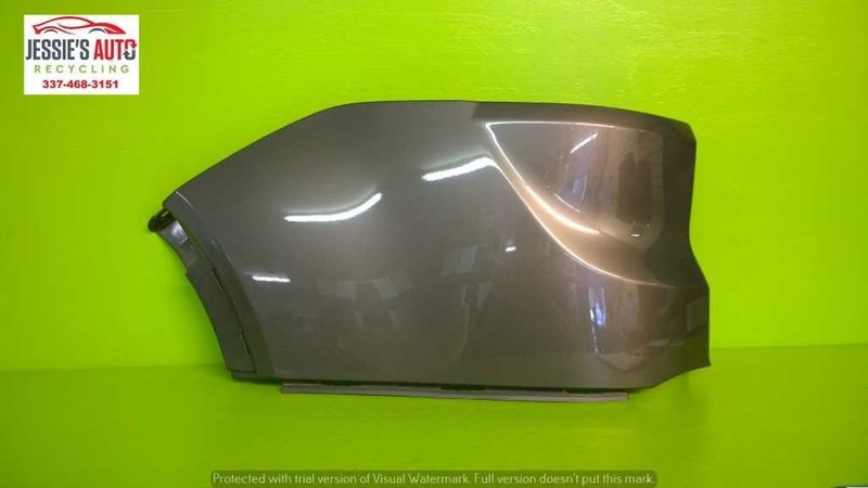 07 08 09 10 11 12 ACADIA 3.8L AT LEFT REAR UPPER BUMPER COVER OEM 2057-113