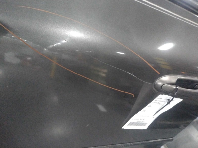 2004 Lincoln LS Left Front Door Grey Good Condition No Rust Small Dent