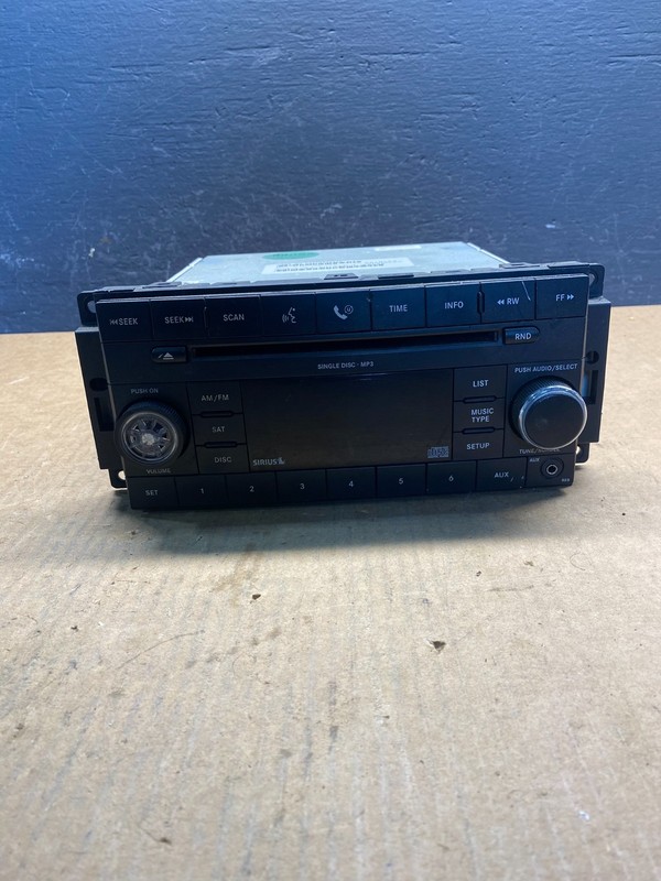 2007-2012 Chrysler Dodge Jeep Ram Radio CD MP3 AUX Receiver ac6956 DG