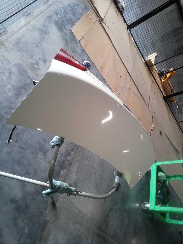 2017 Subaru Legacy Deck Lid Trunk Lid White OEM 57509AL00A9P 106K Miles