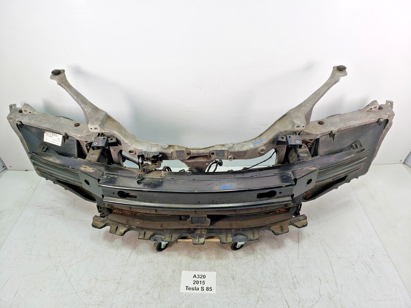 ✅ 12-16 OEM Tesla S Front Main Radiator Support Reinforcement AC Condenser SET