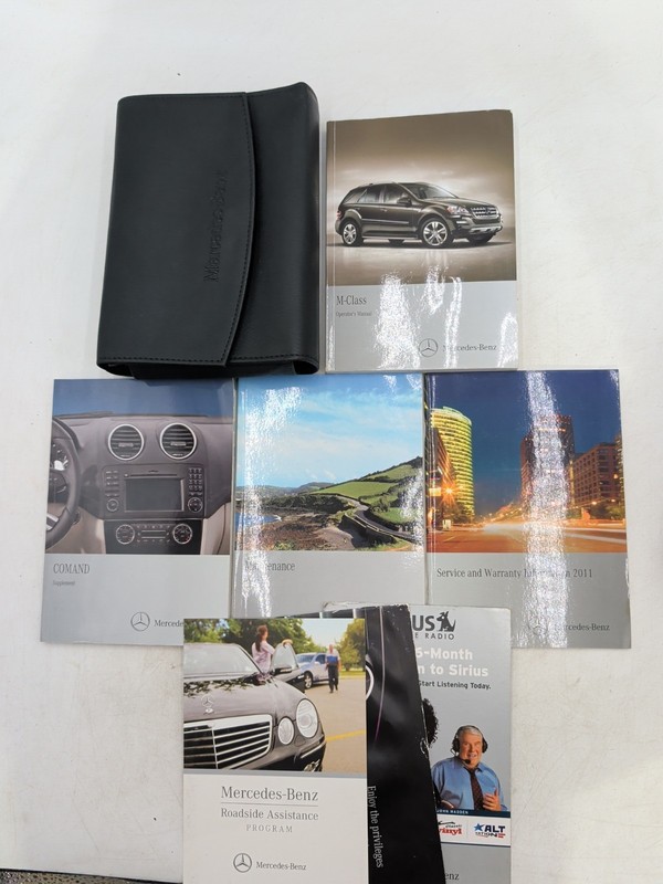 2011 Mercedes Benz M-Class Owners Manual ML 350 ML 350 BlueTEC ML 550 ML 63 AMG