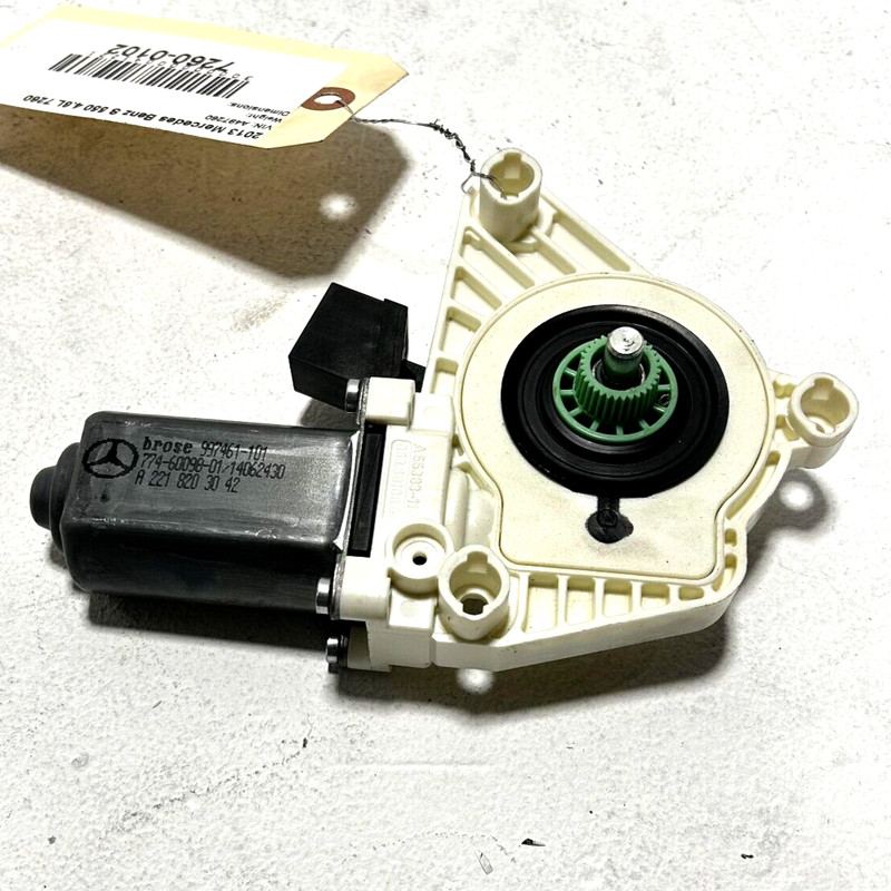 2007-2013 MERCEDES S550 W221 REAR PASSENGER SIDE WINDOW REGULATOR MOTOR OEM