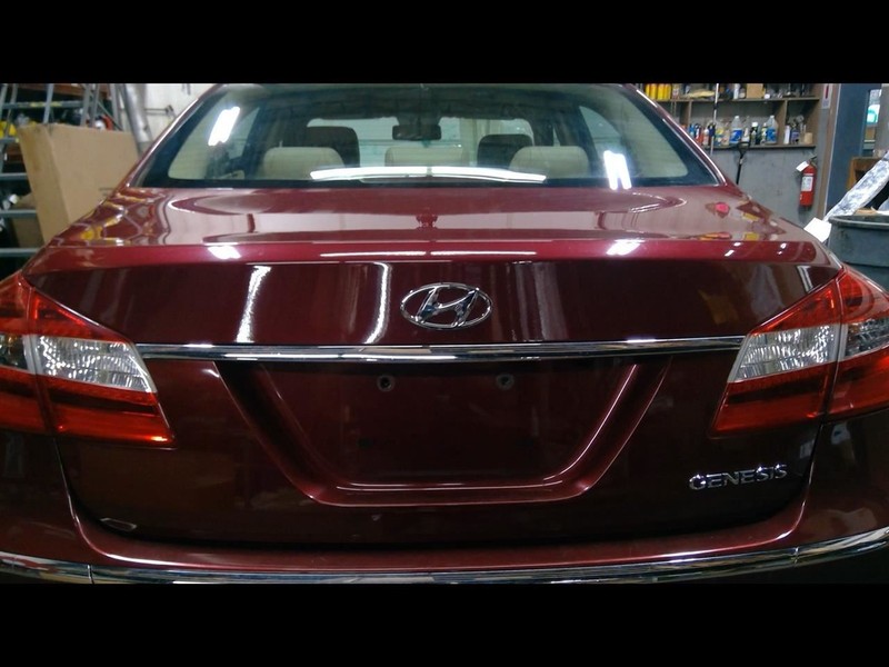 Trunk Lid Sedan With Rear View Camera Fits 12-14 GENESIS 1669223