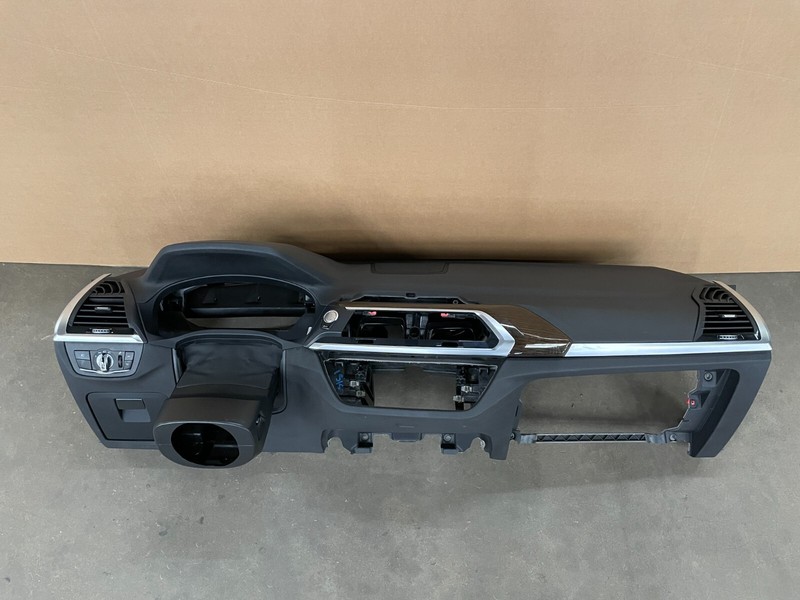18 19 20 21 BMW X3 G01 Dash Dashboard Instrument Cover Panel Black 1515 OEM