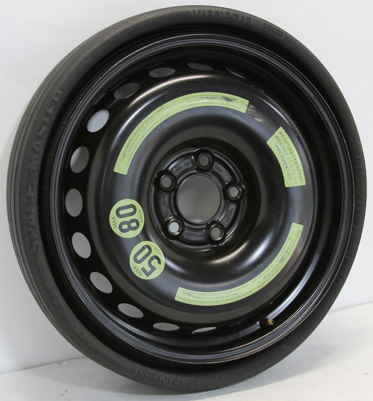 ✅ 12-20 Mercedes-Benz SLK250 OEM 17" EMERGENCY SPARE TIRE WHEEL DONUT 145/70-17