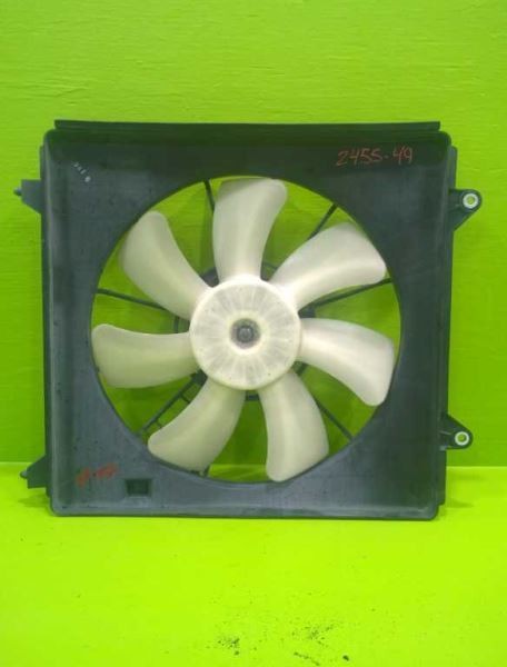 09 10 11 12 13 14 ACURA TSX RIGHT COOLING FAN ASSEMBLY CONDENSOR 7 BLADE 2455-49