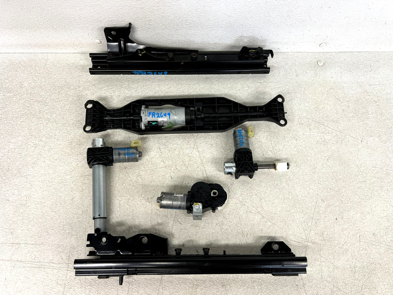 ⭐2007-2014 BMW X6 X5 E70 E71 FRONT RIGHT SEAT FRAME RAIL & MOTOR SET OEM LOT2649
