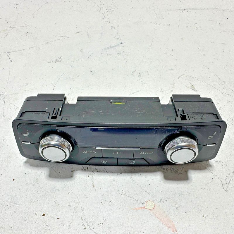 2013-2016 AUDI S6 REAR CENTER A/C HEAT SEATS HVAC CLIMATE CONTROL SWITCH OEM