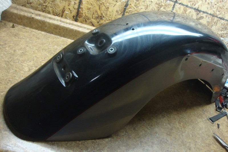 2001 Kawasaki Vulcan VN1500 VN 1500 Classic Rear Tail Fender Back Wheel Well