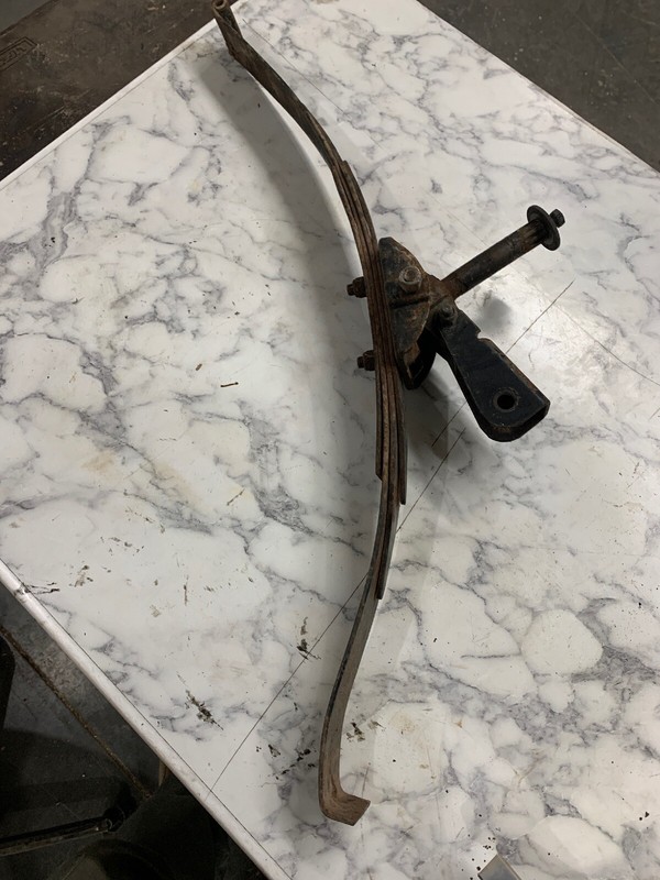 1972 Arctic Cat Panther Cheetah Ski Spindle Saddle And Leaf Spring Good