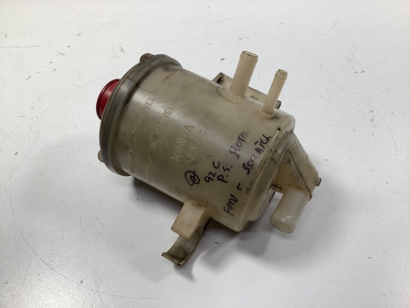 92-95 Civic Tank Power Steering Fluid Reservoir Oil Bottle Receptacle Jar OEM