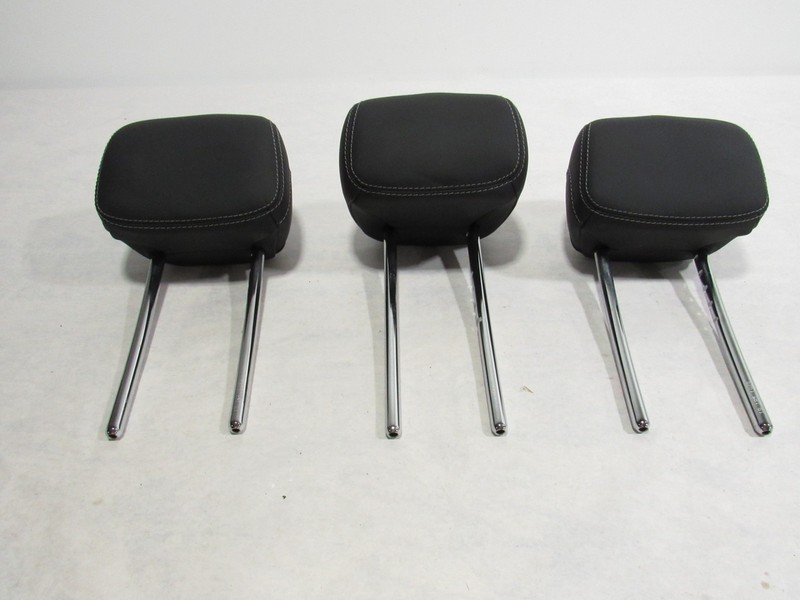 18-21 Mercedes C63 S W205 2020 Rear Right Left Center Seat Headrest Set 3 PCS;:O