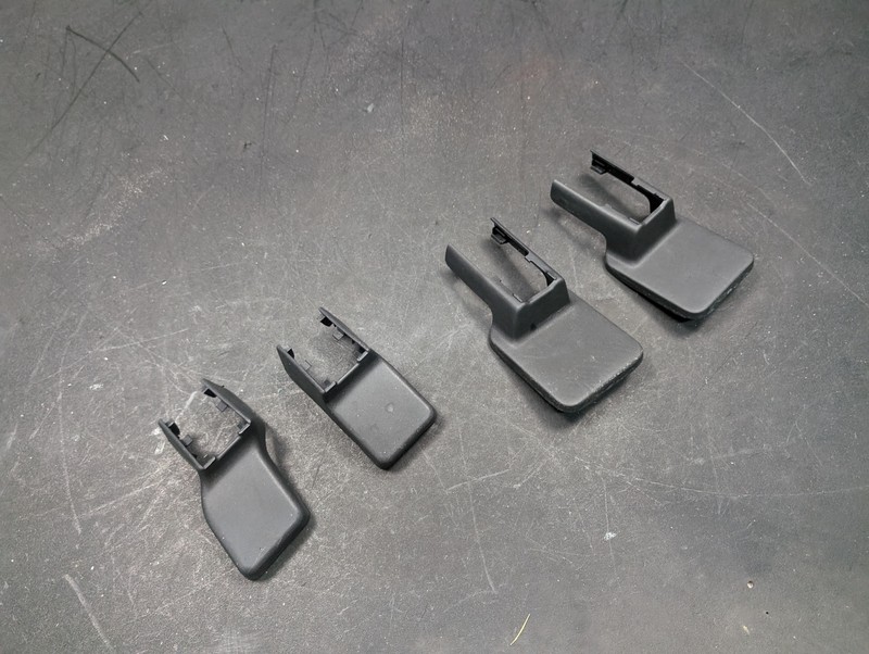 4PC Front Right Seat Track Cover 2019 Infiniti QX50 87507-5NB0A 2020 2021 - 2024