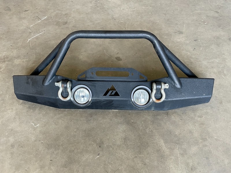 18 19 20 21 Jeep Wrangler Front Winch Bumper Cover Assembly Aftermarket 1623