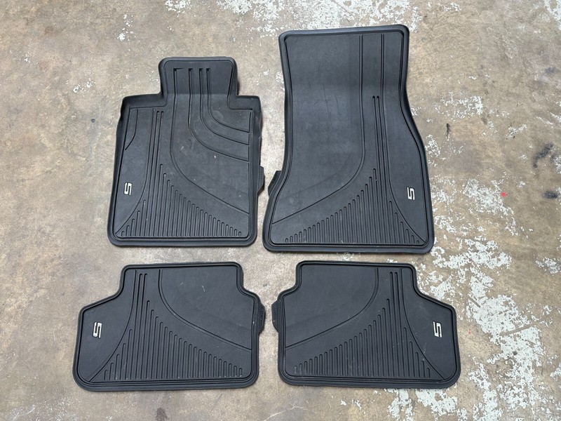 17-23 BMW G30 5-series SET RUBBER ALL WEATHER SEASON FLOOR MAT COVER OEM