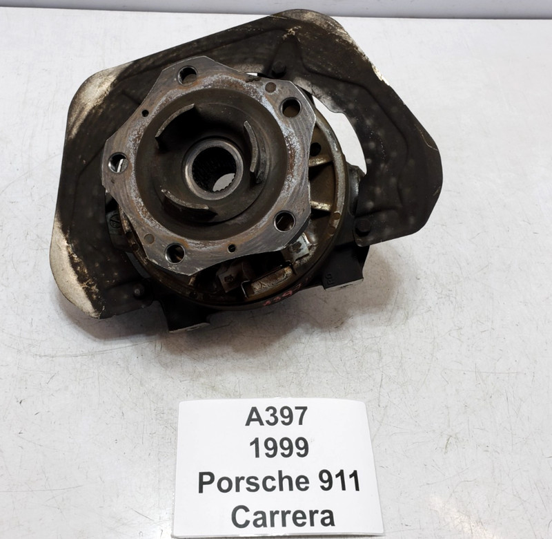 ✅ 1999 OEM Porsche Carrera 911 996 Rear Left Driver Side Spindle Knuckle Hub 36k