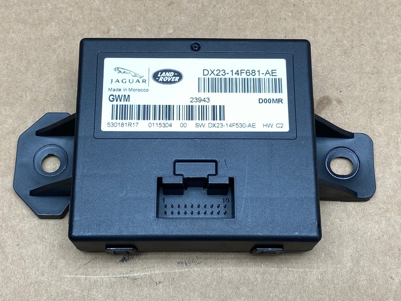 2012-2015 JAGUAR XF GATEWAY CAPTIVE CONSUMPTION CONTROL MODULE OEM LOT713