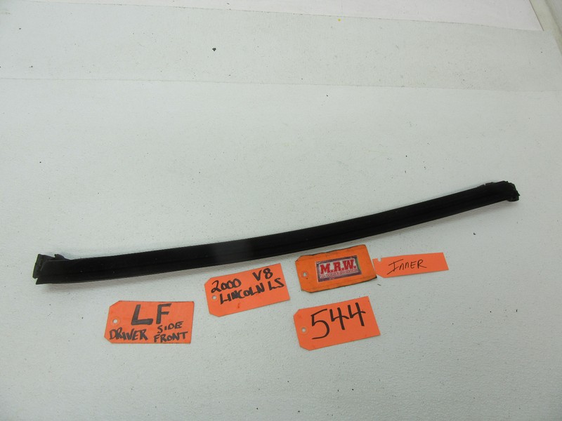 LINCOLN LS LEFT FRONT DRIVER SIDE INNER DOOR PANEL SEAL WEATHER RUBBER STRIP CAR