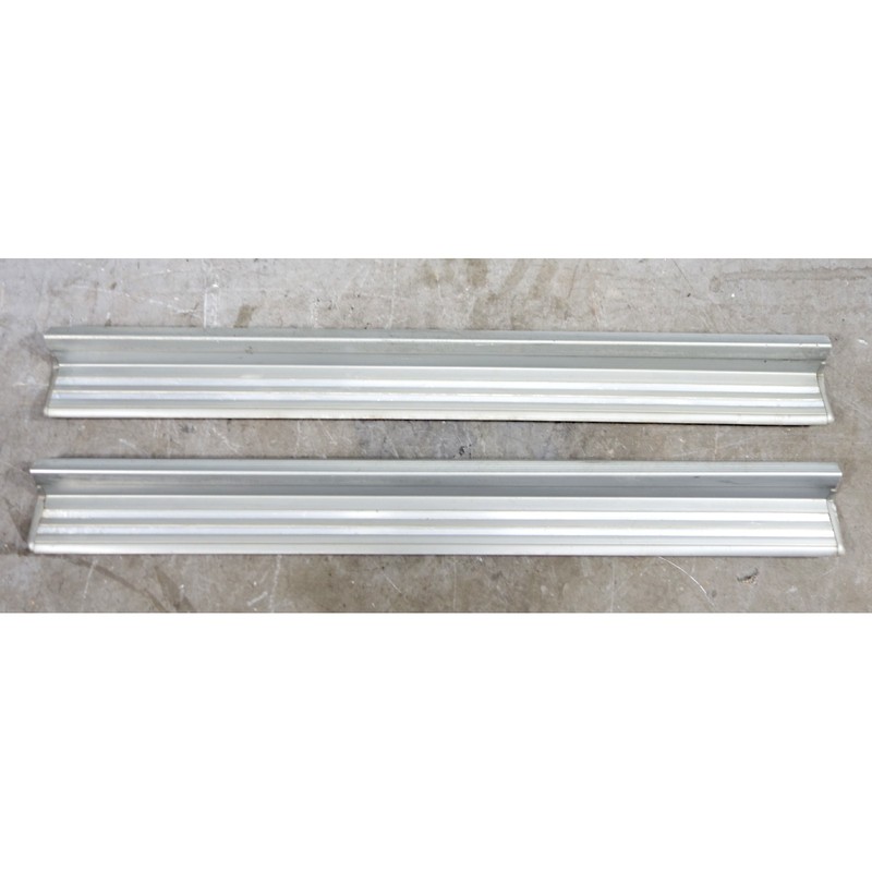 1978-1982 BMW E23 7-Series Front Door Entrance Sill Strip Cover Trim Chrome OEM