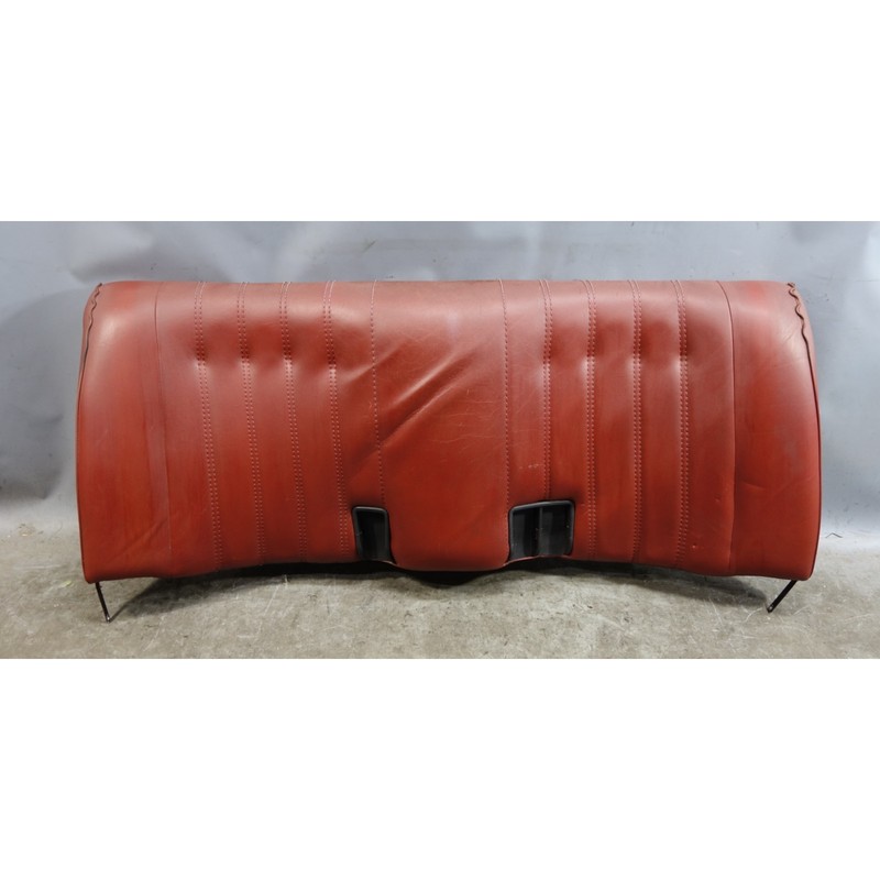 86-91 BMW E30 3-Series Coupe Sedan Factory Rear Seat Backrest Cardinal Red OEM