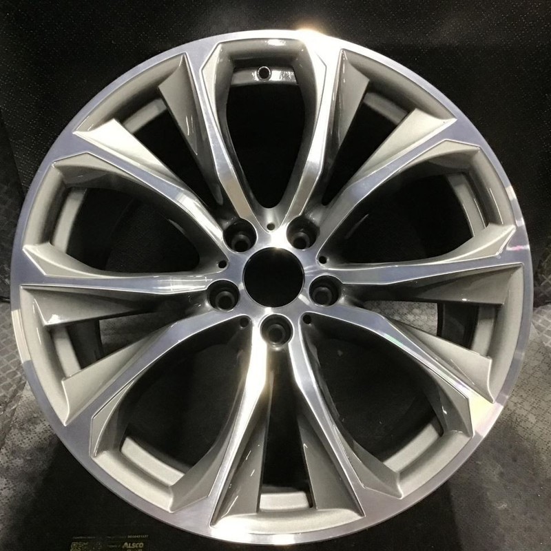 Wheel 20x10 Alloy Front 5 V Spoke Fits 15-19 BMW X6 76275