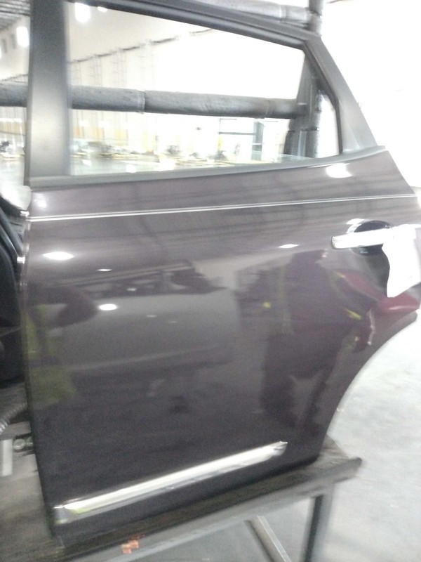 2015 Nissan Rogue Left Rear Door Purple 103528 69K Miles Used OEM Part
