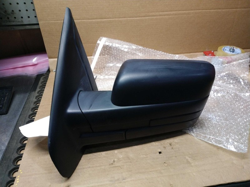 2012 Ford F150 Left Door Mirror Assembly Silver Manual OEM 420533 215K Miles