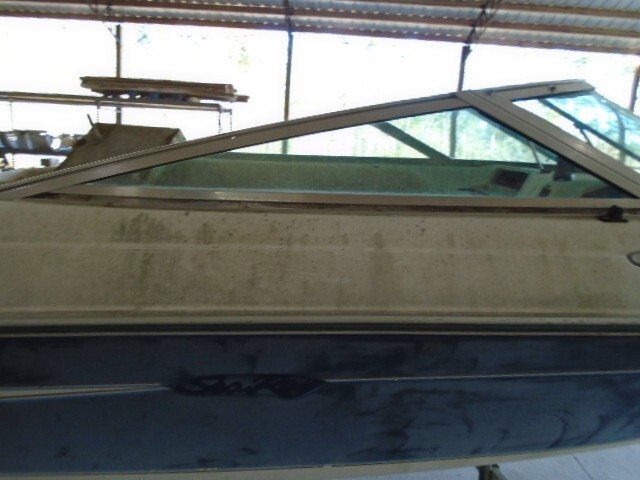 USED 1994 SEA RAY 180 18' TAYLOR MADE STARBOARD SIDE GLASS SEARAY WINDSHIELD