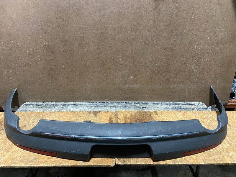 2013 to 2016 Lincoln MKS Rear Bumper Cover White With Parking Sensors OEM Y6386