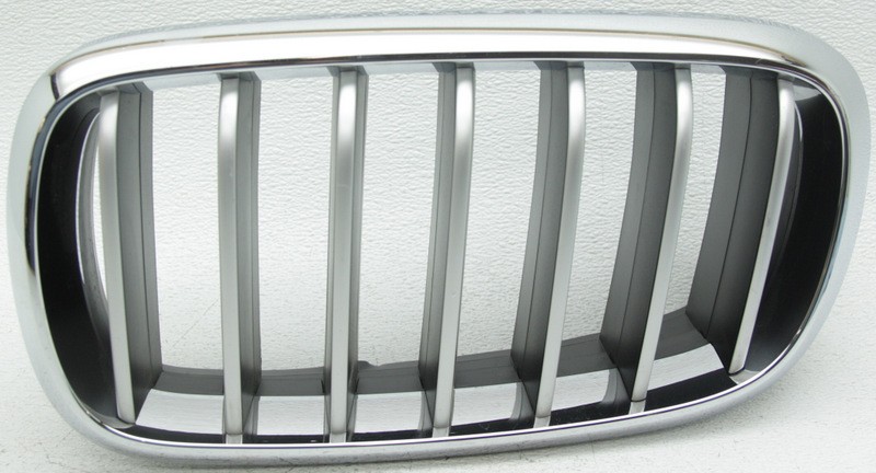 OEM Left Driver Side Grille For BMW X6 51-13-7-373-697 Chrome