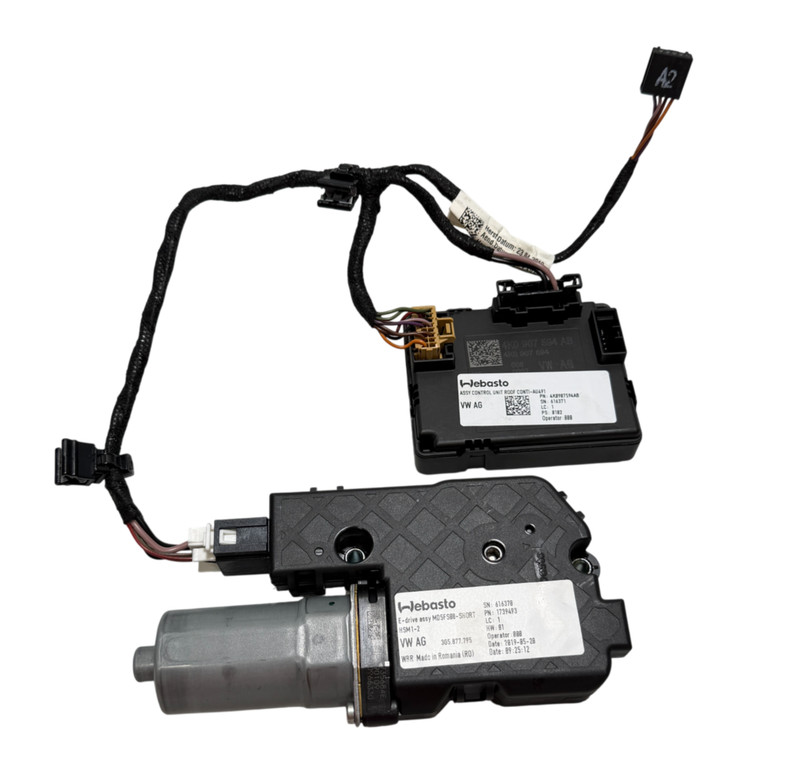 π 2017-2025 AUDI A4 SUN ROOF SUNROOF POWER WINDOW MOTOR W/ CONTROL MODULE OEM