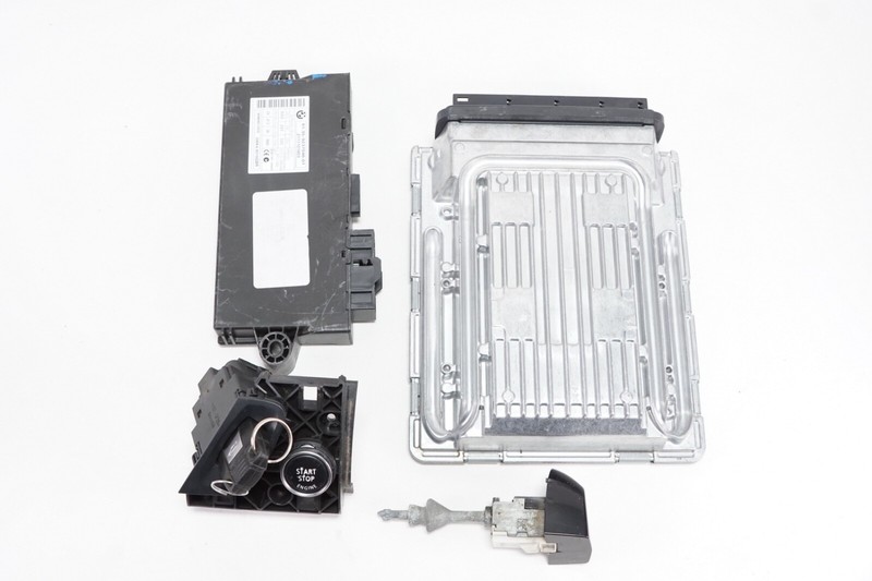 BMW X5 Engine Control Module Ignition Set Key PCM ECM OEM 2011 - 2013