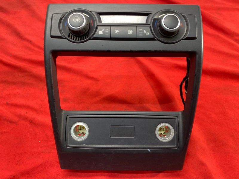 07-14 BMW E70 E71 X5 X6 M Rear Center AC Climate Control Switch Panel Black OEM✅