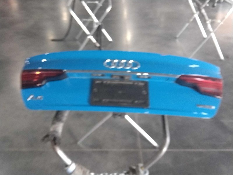 2020 AUDI A4 Deck Lid Trunk Lid Blue OEM 3V0827566L 60K Miles