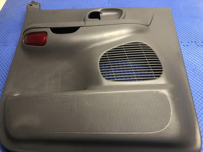 99-03 Ford F-150 F150 Extended Cab REAR Left Side Door Panel Power Gray OEM *