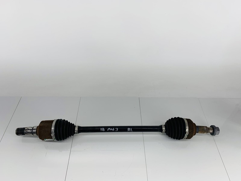 17-23 TESLA MODEL 3 LONG RANGE RWD REAR LEFT SIDE CV AXLE SHAFT DRIVESHAFT OEM