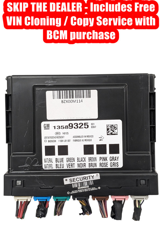 FREE VIN PROGRAMMED 13-17 Chevrolet GMC Buick Body Control Module BCM BCU OEM
