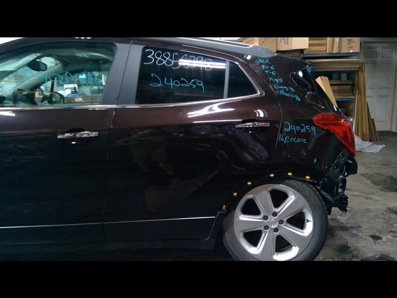 Driver Left Rear Side Door Fits 13-19 ENCORE 1409221
