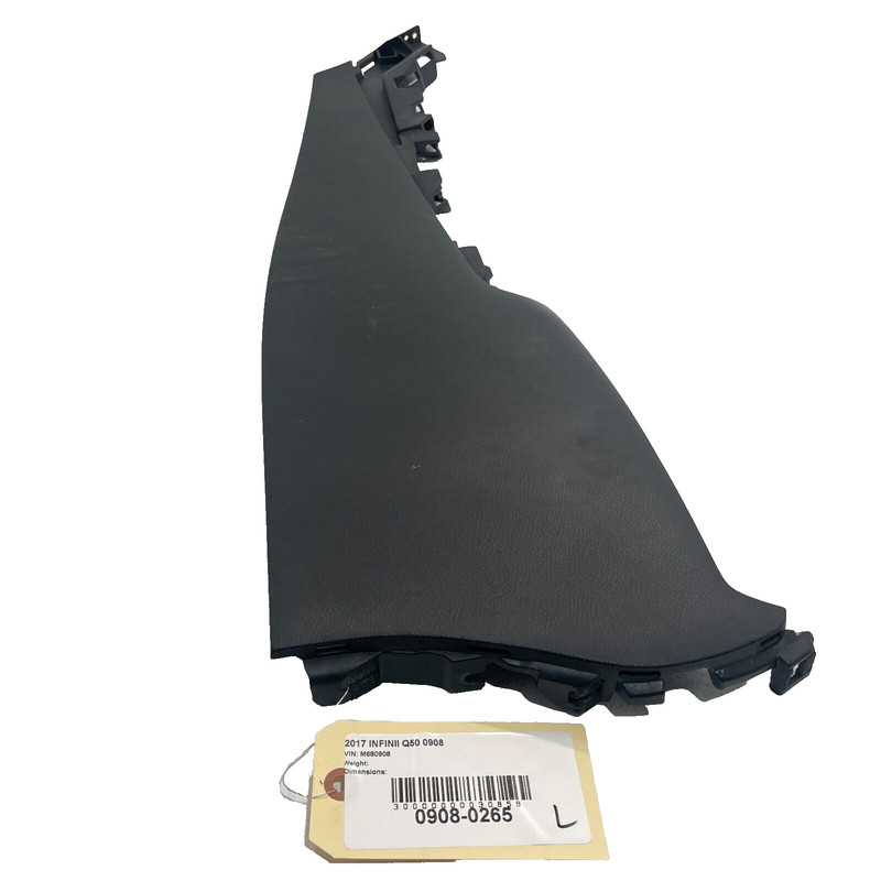 !Scrathes! 2014-18 INFINITI Q50 CENTER CONSOLE LEFT DRIVER SIDE LOWER PANEL OEM