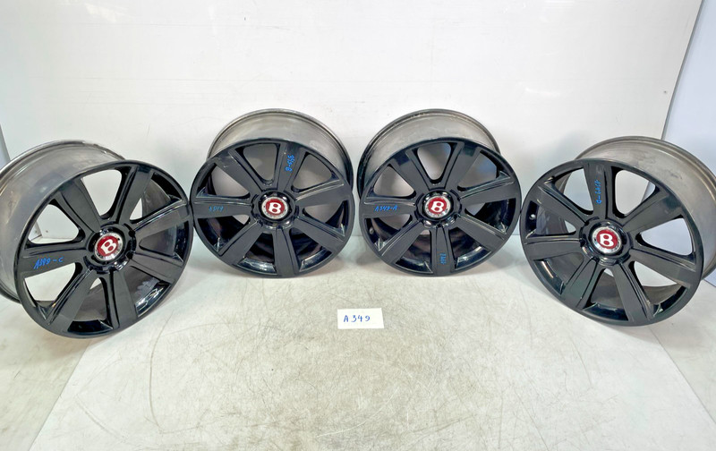✅ 12-18 OEM Bentley Continental GT Alloy Wheel Rim 9.5Jx21 ET41 SET NOTE*