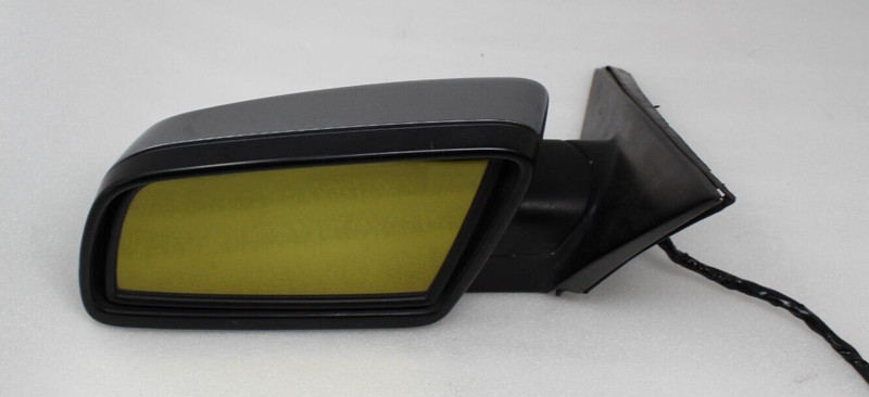 2006- 2008 BMW 530i E60 E61 POWER DRIVER Side Mirror 3 plug E1 010748 Black OEM