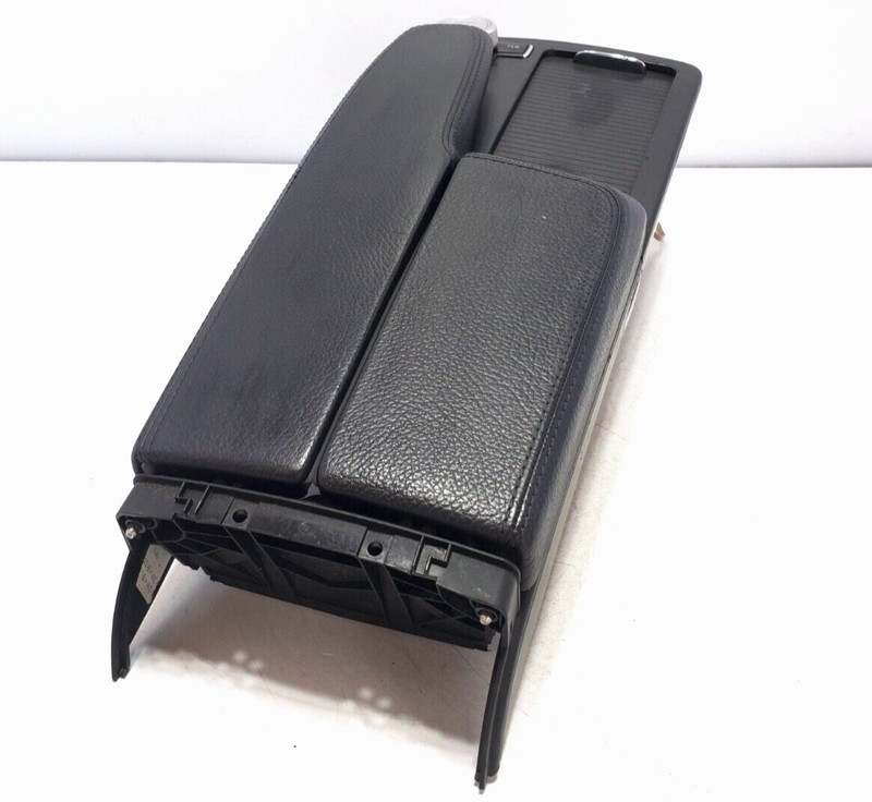 ✅ 2010-2013 OEM Mercedes W212 E63 AMG Center Console Leather Armrest Cup Holder