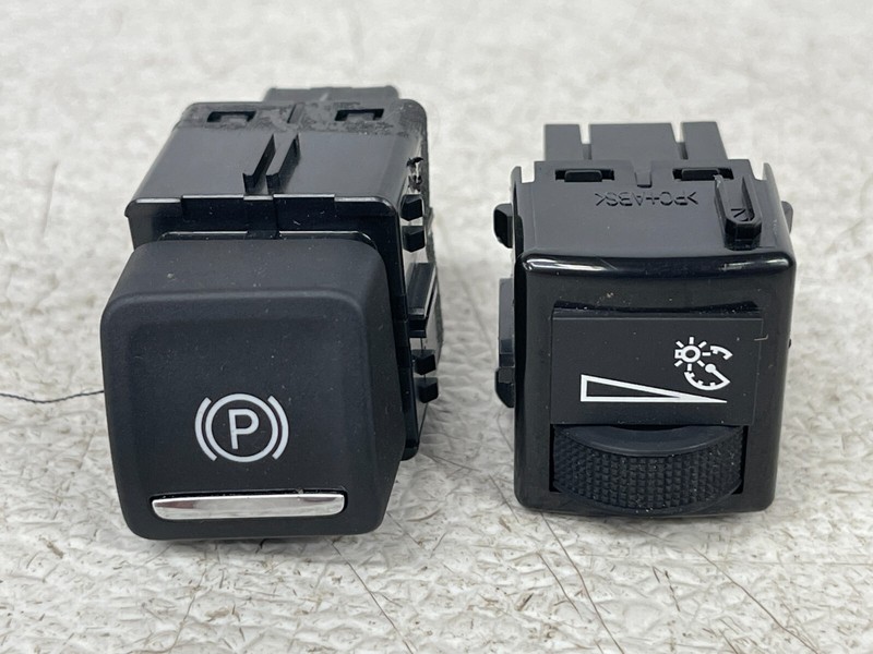 ⭐2017-2020 GMC ACADIA PARKING & CLUSTER DIMMER SWITCH SET ASSEMBLY OEM LOT2413