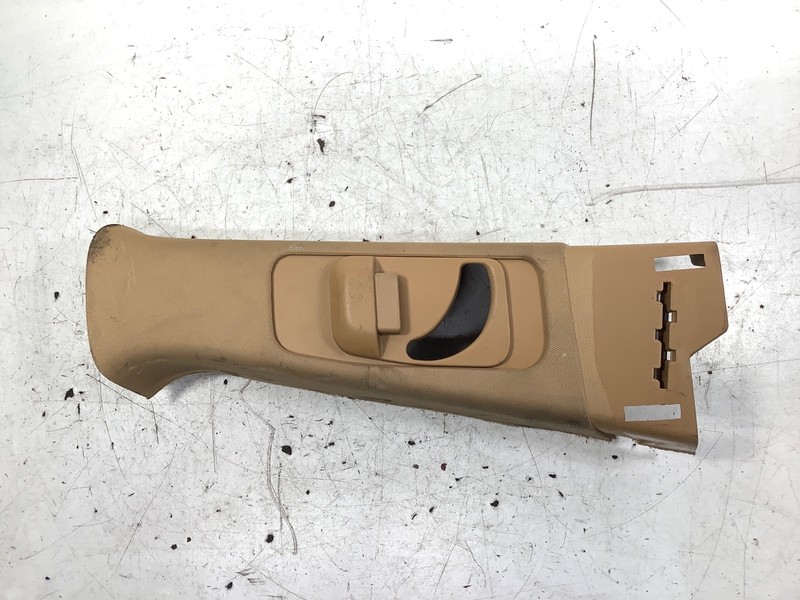 04-08 Acura TL Right Side Center Interior Upper B Pillar Trim Beige OEM