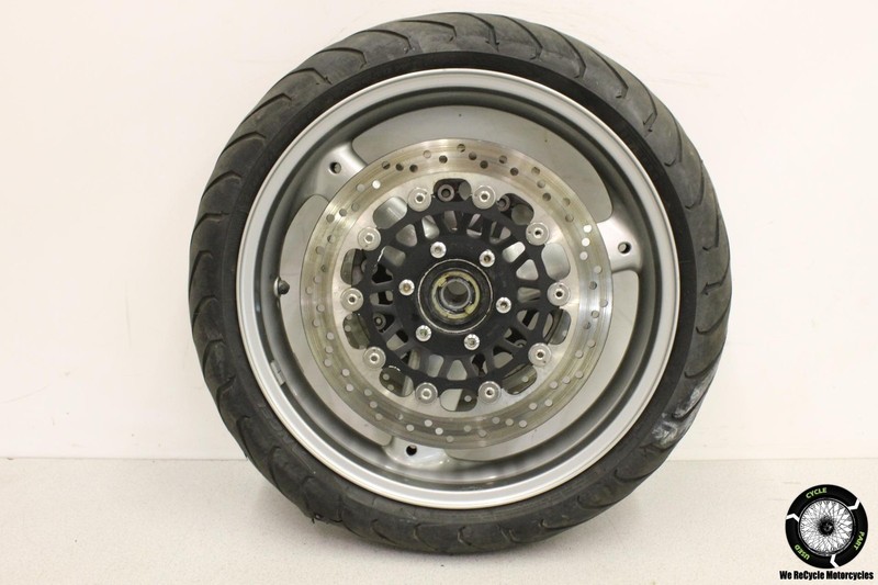 2002 Triumph Sprint St Front Wheel Rim W Brake Rotors Disc 02