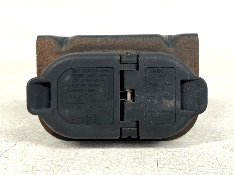 ⭐2011-2017 BMW X3 REAR TRAILER HITCH TOW TOWING WIRING PLUG SOCKET OEM LOT2721