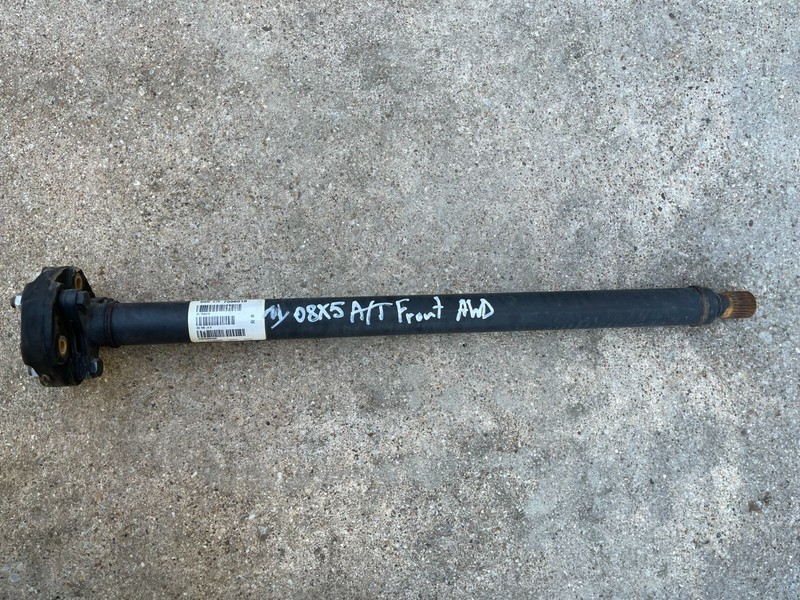 07-10 BMW X5 3.0si A/T FRONT DRIVE SHAFT DRIVESHAFT OEM 7556019